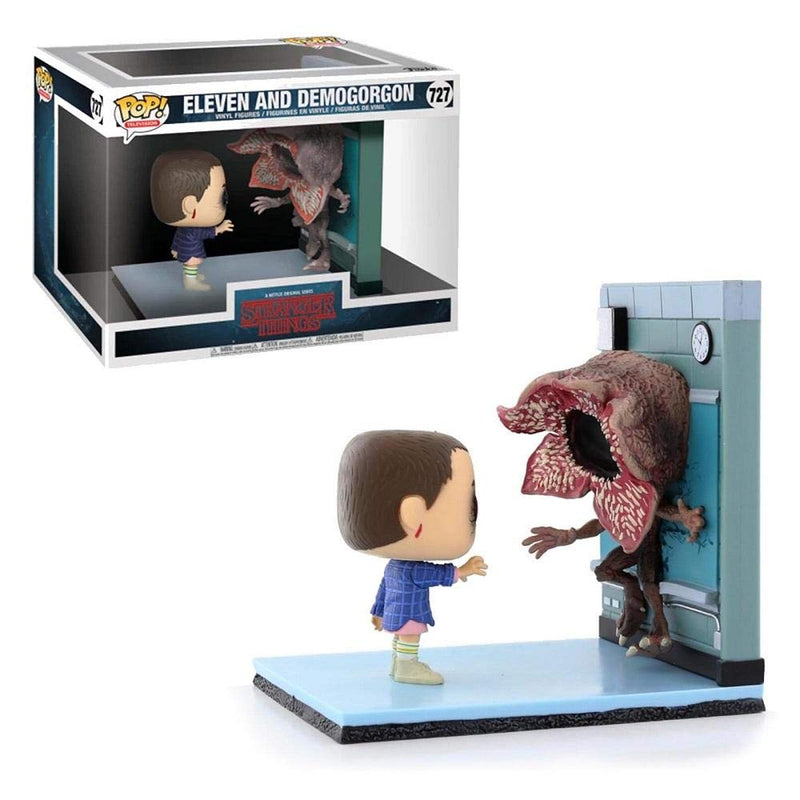Eleven and Demogorgon