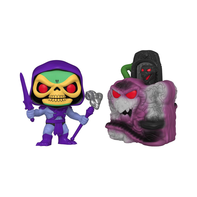 Skeletor with Snake Mountain - Masters of the Universe