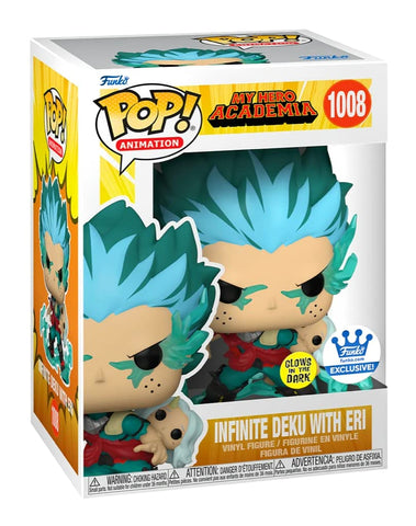 Infinite Deku With Eri - My Hero Academia #1008 (Glows in the Dark) (Funko.com Exclusive)