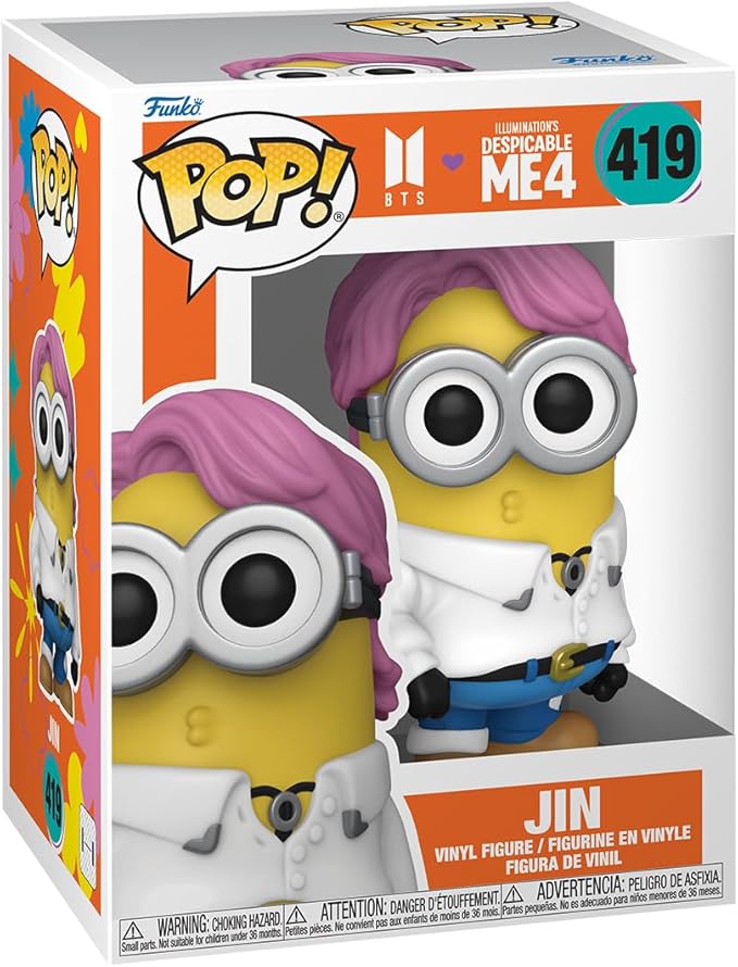 Jin - Despicable Me 4 X BTS