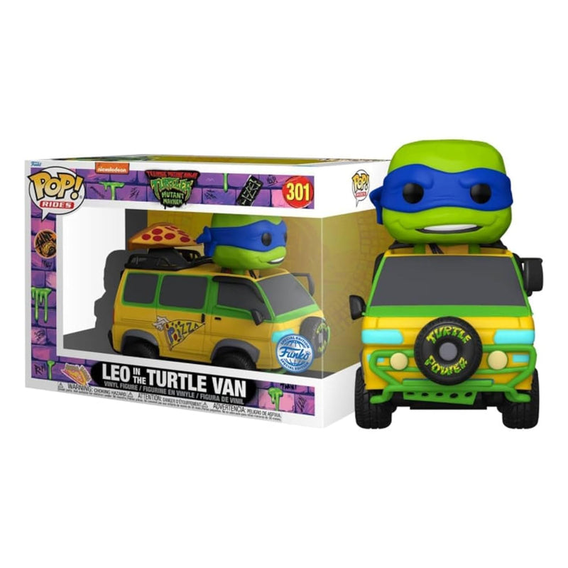 Leo In The Turtle Van