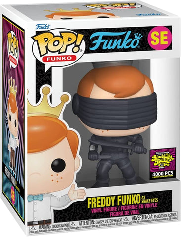 Freddy Funko As Snake Eyes - Funko #SE (2022 BlacklightBattle 4000Pcs)