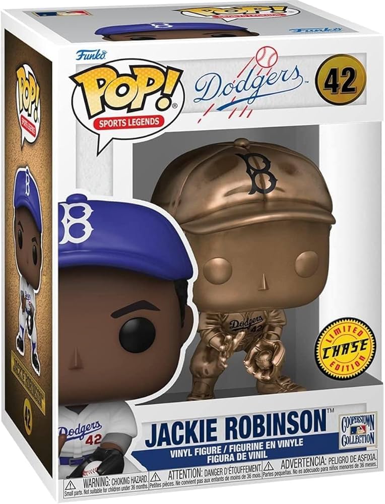 Jackie Robinson - MLB LA Dodgers - Cooperstown Collection