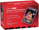 (200 Unit) Semi Rigid 1/2" Lip Tall/ Graded Card Submission Sleeves - Ultra Pro