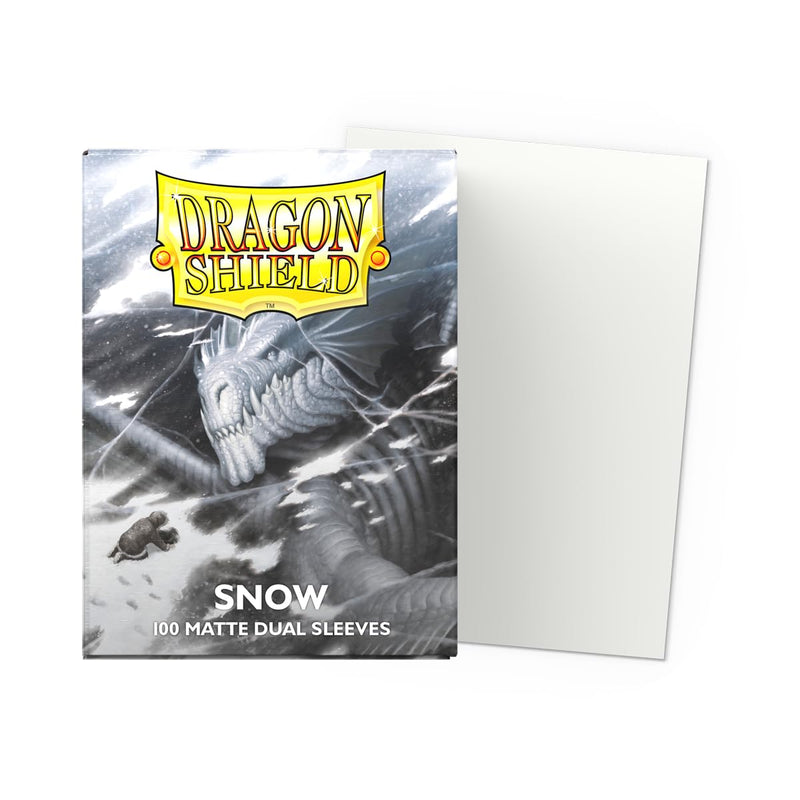 Snow - Matte Dual Sleeves 100 CT