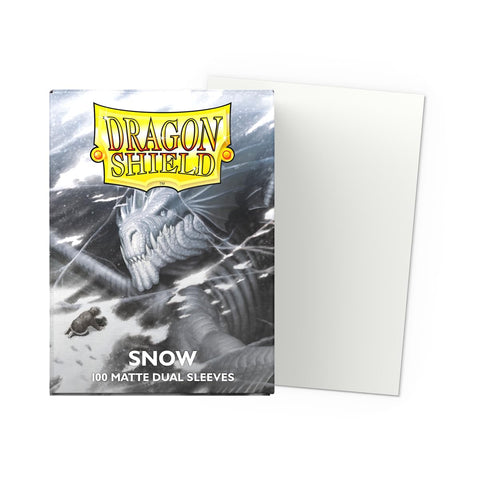 Snow - Matte Dual Sleeves 100 CT