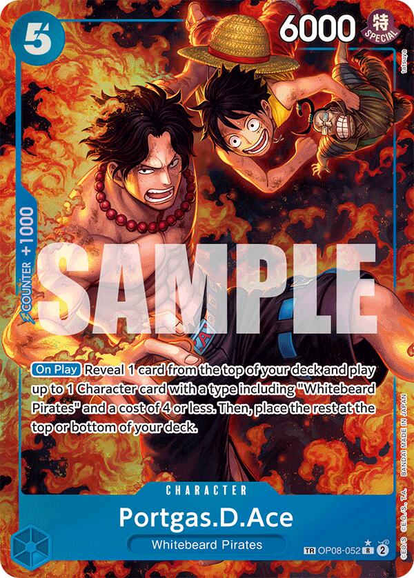 Portgas.D.Ace (TR) [OP10 - OP08-052]