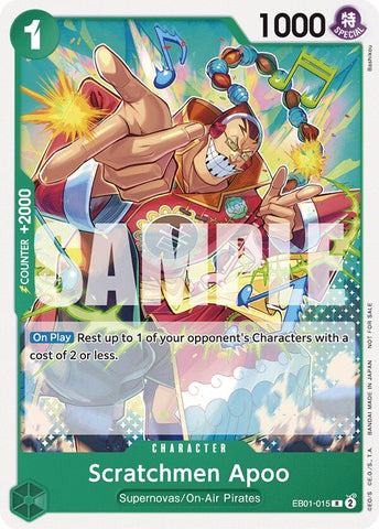 Scratchmen Apoo (Tournament Pack 2025 Vol. 2) [OP-PR - EB01-015]