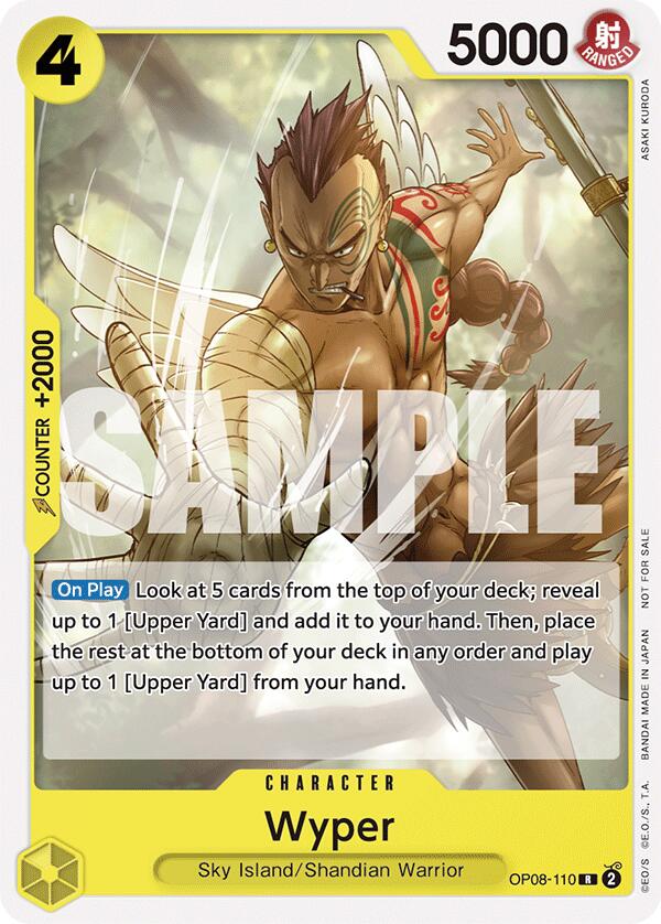 Wyper (Tournament Pack 2025 Vol. 2) [OP-PR - OP08-110]