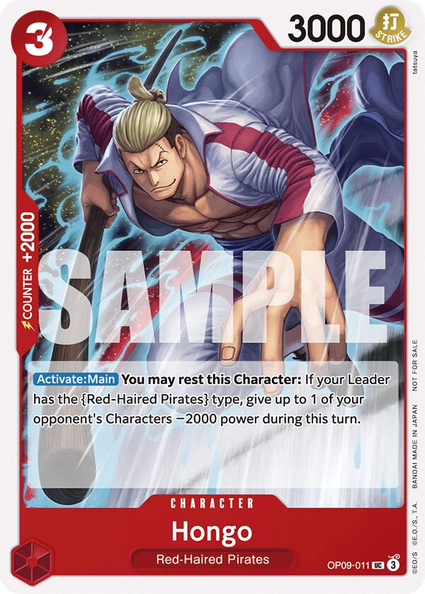 Hongo (Tournament Pack 2025 Vol. 2) [OP-PR - OP09-011]