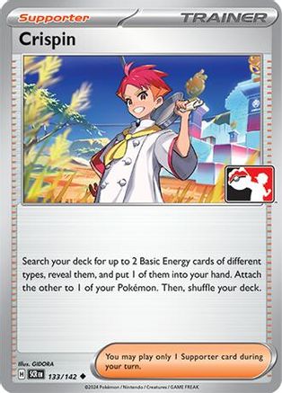Crispin (133/142) [Prize Pack Series Cards] Holofoil - Uncommon