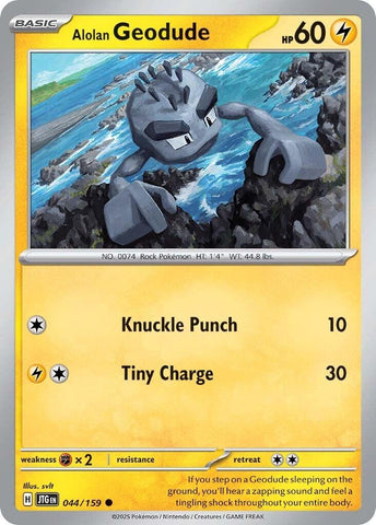 Alolan Geodude [JTG - 044/159]