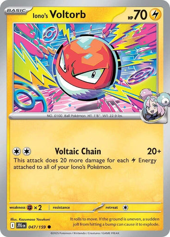 Iono's Voltorb [JTG - 047/159]