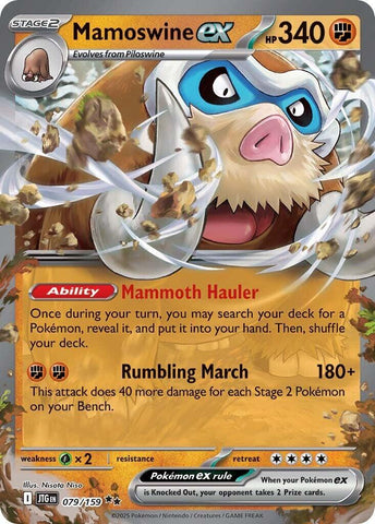 Mamoswine ex - 079/159 [JTG - 079/159]
