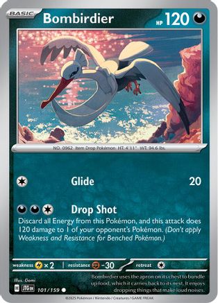 Bombirdier (101) [SV09 Journey Together] Reverse Holofoil - Common