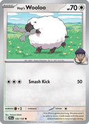 Hop's Wooloo (135/159) [SV09 Journey Together] Reverse Holofoil - Common