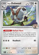 Hop's Dubwool (136) [SV09 Journey Together] Reverse Holofoil - Rare