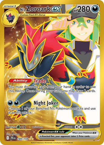 N's Zoroark ex - 189/159 [JTG - 189/159]