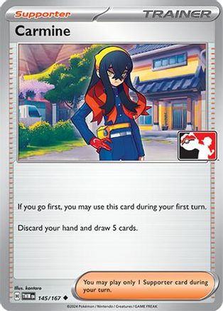 Carmine (145/167) [Prize Pack Series Cards] - Uncommon