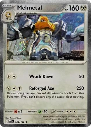 Melmetal (Cosmos Holo) (104/142) [Miscellaneous Cards & Products] Holofoil - Promo