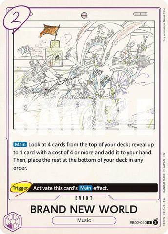 BRAND NEW WORLD [EB-02 - EB02-040]