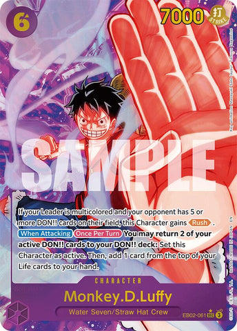 Monkey.D.Luffy (061) (Alternate Art) [EB-02 - EB02-061]