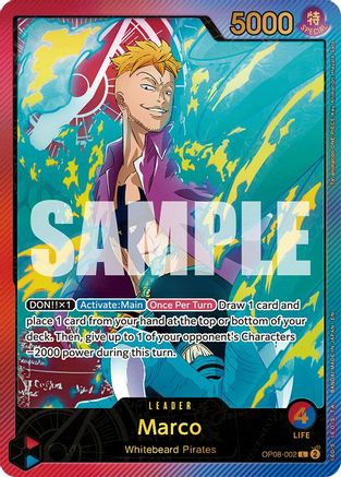 Marco (SP) (OP08-002) - Extra Booster: Anime 25th Collection Foil