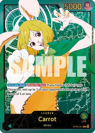 Carrot (SP) (OP08-021) - Extra Booster: Anime 25th Collection Foil
