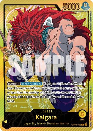 Kalgara (SP) (OP08-098) - Extra Booster: Anime 25th Collection Foil