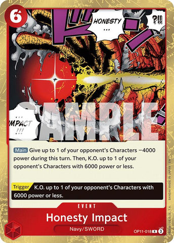 Honesty Impact [OP11 - OP11-018]