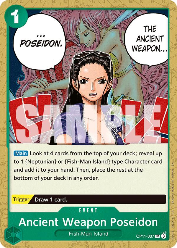 Ancient Weapon Poseidon [OP11 - 037]