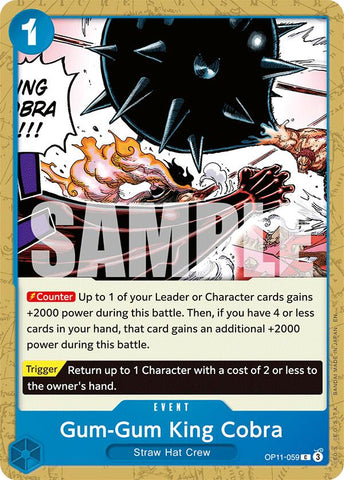 Gum-Gum King Cobra [OP11 - OP11-059]