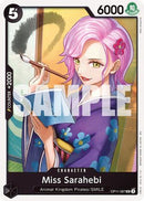 Miss Sarahebi (OP11-087) - A Fist of Divine Speed