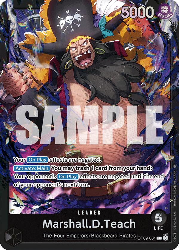 Marshall.D.Teach (OP09-081) [ST-27 - OP09-081]