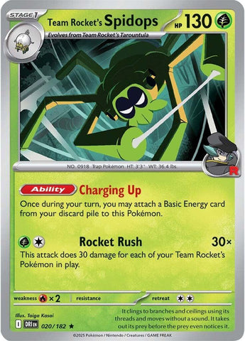 Team Rocket's Spidops - 020/182 [DRI - 020/182]