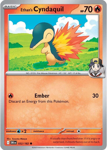 Ethan's Cyndaquil [DRI - 032/182]