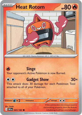 Heat Rotom [DRI - 043/182]