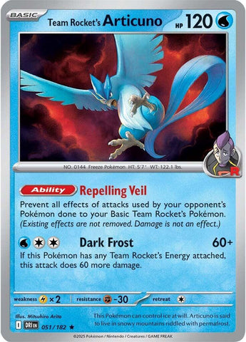 Team Rocket's Articuno [DRI - 051/182]