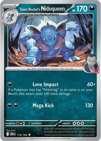 Team Rocket's Nidoqueen [DRI - 116/182]