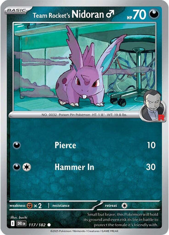Team Rocket's Nidoran M [DRI - 117/182]