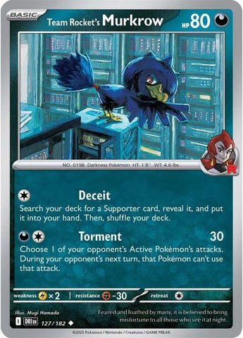 Team Rocket's Murkrow - 127/182 [DRI - 127/182]
