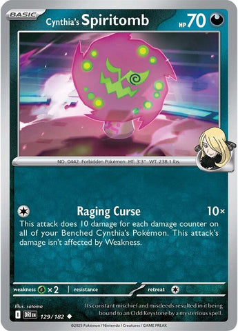 Cynthia's Spiritomb [DRI - 129/182]