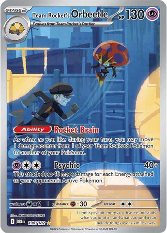 Team Rocket's Orbeetle - 198/182 [DRI - 198/182]