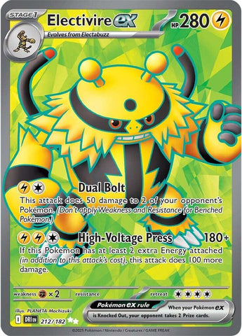 Electivire ex - 212/182 [DRI - 212/182]