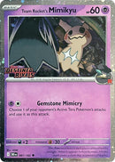 Team Rocket's Mimikyu (Prerelease) [MCAP - 087/182]