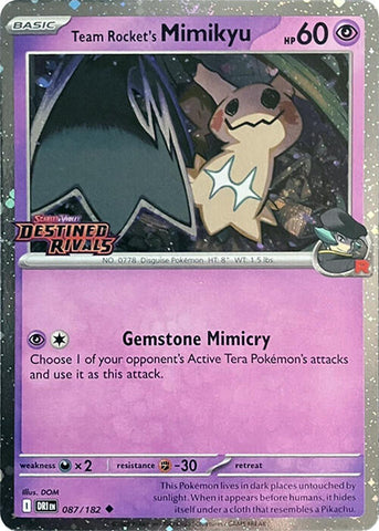 Team Rocket's Mimikyu (Prerelease) [MCAP - 087/182]