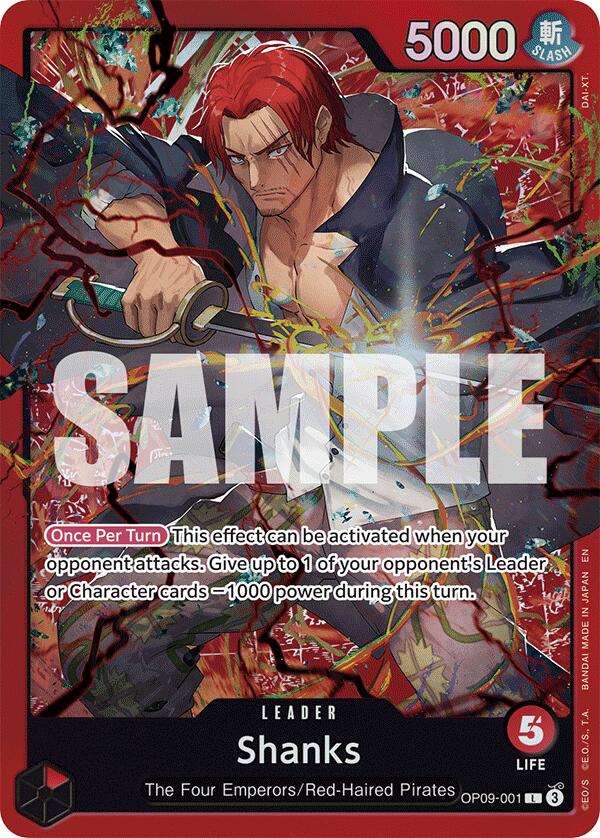 Shanks (OP09-001) [ST-23 - OP09-001]