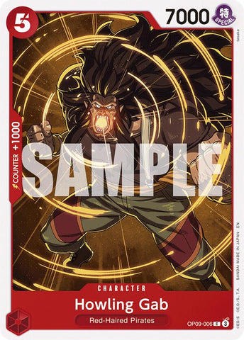 Howling Gab (Reprint) [ST-23 - OP09-006]