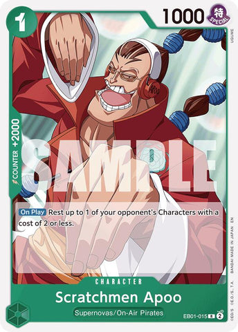 Scratchmen Apoo (Reprint) [ST-24 - EB01-015]
