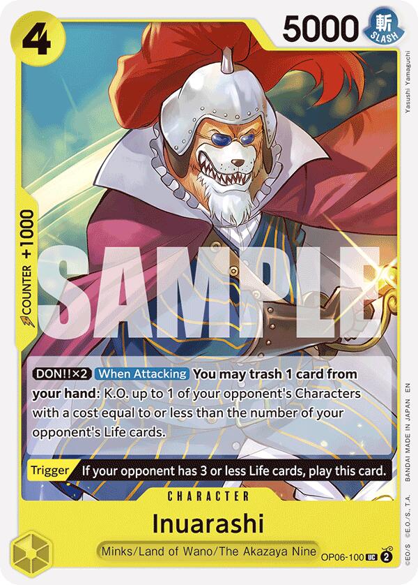 Inuarashi (Reprint) [ST-28 - OP06-100]